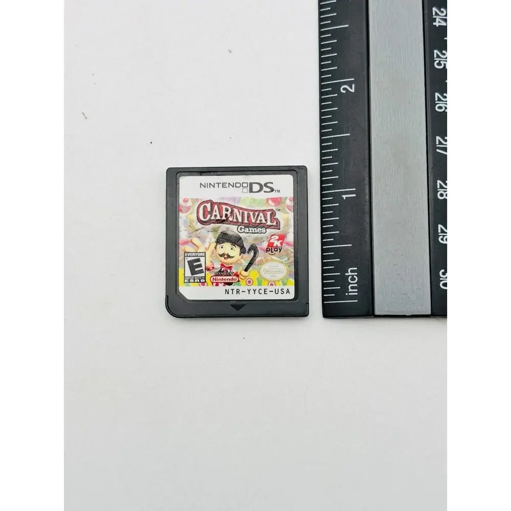 Carnival Games NDS - Nintendo DS Cartridge Only. Tested. Authentic Works